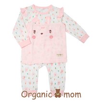 [오가닉맘] 유아 보우래빗 긴소내의(MCS1EE44)