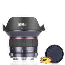 MEKE 12 미리메터 f/2.8 초광각 고정 렌즈 소니 E 마운트 A6300 A6000 A6500 A5000 NEX3/5/6 카메라 APS-C + 선물, 1 건, e Mount
