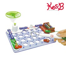 재미있는 전기회로 만들기 과학 실험키트 초등 조립 스피커 원리 리얼 완구 학습 실험 키트 과학 실험 만들기 교구 학습 세트 집콕 놀이 교육 완구, 전기회로 메탈메이즈 만들기 키트