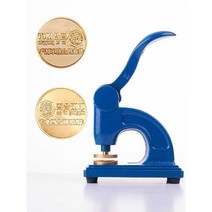 철인 압인기 특수인장 주문제작 로고 각인기 날인기, 40mm 단일 구리 몰드 X 2