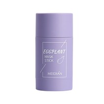 그린티 가지 녹차 세정 고체 팩 마스크 웨어러블 녹차정화 스틱 오일 컨트롤 솔리드 마스크딥 클리닝 보습마스크, 가지팩 *1개