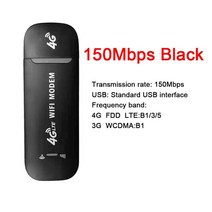 인터넷 라우터 와이파이 4g5g 모바일 150mbps 4g wi fi (sim 카드, 4g LTE 블랙