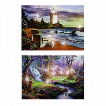 LED 캔버스 액자 인테리어 70x50 16종 택1
