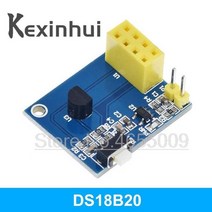 와이파이 모듈 ESP8266 5V WiFi 릴레이 모듈 DS18B20 DHT11 RGB LED 컨트롤러 스마트 홈 리모컨 스위치 ESP, 03 DS18B20
