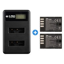 파나소닉 DMW-BLF19E LCD 듀얼충전기+배터리2개 GH5