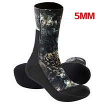윈드서핑 서핑 보드 패들 스포츠 물놀이 5mm 네오프렌 다이빙 부츠 스쿠버 다이빙 수영 신발 윈드 수중 낚시 카이트 장비 비치 신발 스노클링 110, 10086 다이빙 양말, EU 37-38