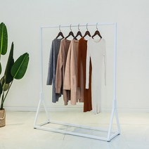옷가게골드행거 스튜디오 웨딩샵 매장디스플레이행거, 화이트