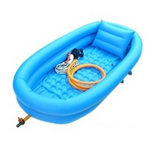 자체제작 노인 환자 방문목욕 이동식 에어 튜브 욕조 요양병원