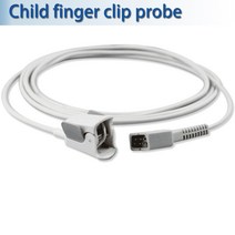 SpO2 프로브 산소 농도 센서 성인 소아용 신생아 또는 수의학 휴대용 맥박 농도계 포화도, 03 Child Clip Probe, 03 Child Clip Probe