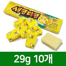 해피무 대용량젤리 레모네이드맛29g 10팩/담라/수입과자, 대용량젤리 레모네이드맛29g 10