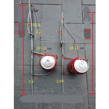 고라니퇴치기야생동물 멧돼지 논밭 두더지 포획틀 덫 늑대 여우 비버 토끼 다람쥐 큰 쥐, m
