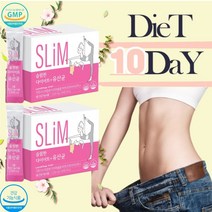 한솜 슬림한 다이어트유산균 슬림한 다이어트 유산균 인증 식약처 기능성 인정 내장지방 피하지방 초지방면적 감소 상세페이지 참조, 150g, 2개