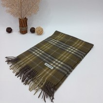 남녀공용 남자 여자 겨울 울100 머플러 목도리 체크 울머플러 20대 30대 남친 여친 기념일 생일 크리스마스 연말 송년 단체 선물 포장