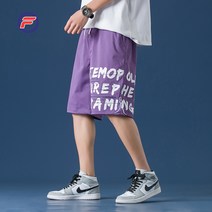 2022 슬랙스 밴딩 밴딩 반바지 비치 팬츠