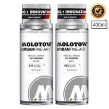 모로토 아크릴 스프레이 UV 바니쉬 400ml 마감제 / 옵션선택, 유광(Gloss)바니쉬(JM337311)