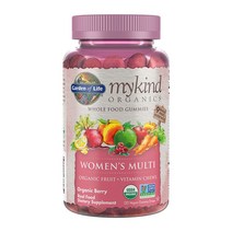 [Garden of Life] 가든 오브 라이프 마이카인드 오가닉스 우먼스 멀티 오가닉 베리 120 구미 Mykind Organs Womens Multi Organ Berry 120 Gummy 여성용 유기농 종합비타민