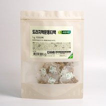 자연지인 국내산 도라지 맥문동 차 삼각티백 호흡기에좋은 카페인없는 물대신 마시는 차, 50개, 1g