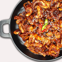 간편 밤야식 매운 술안주 불향쭈꾸미 볶음 집들이음식 손님초대 물김치 쭈꾸미사령부 쭈꾸미, 아주매운맛600g