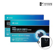 한미양행 루테인 알티지 오메가3 선물세트 2세트 +쇼핑백, 단품, 단품