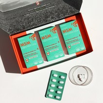 플러스네이처 식물성 MSM 식이유황 100% 520mg x 180정(60일)