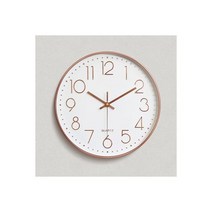 [텐바이텐] 무소음 벽시계 대형 벽걸이시계 인테리어 사무실 시계 10color, 무소음벽시계(심플-그레이)