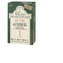 남양유업 유기농 산양분유 1단계, 2개, 168g