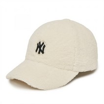 [국내매장판]MLB모자 후리스 언스트럭쳐 볼캡 NY Cream 크림 3ACPF0126-50CRS
