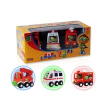 남자아이 자동차놀이 긴급출동 미니카 3종 유아완구 모형완구 남아선물 생일선물