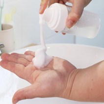 클렌징 비누 손 세정제 거품기 버블 펌프 용기 폼 생성 공병 화장품 메이크업 세안 메이커 셀프 제조 핸드워시 세제 디스펜서 통 여행용 스킨 샴푸 소분 희석 클렌져, 용량, 80ml