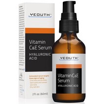 YEOUTH 비타민 C & E 세럼 히알루론산, 1개, 60ml