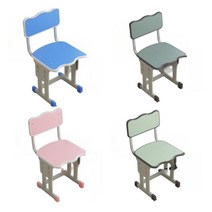 가정용 학교 학생 교육 학습의자 10가지 색상, F