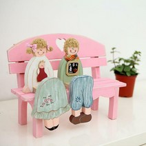 미니하트구름벤치(2size/4color), 대:화이트