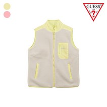 [게스] Activewear 리버서블 뽀글이 베스트 YL8W2805