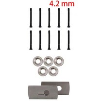자물쇠장수용품CHKJ 전문 잠금 풀러 못 액세서리 도구 4.2mm 5.5mm 당겨 나사 플랜지 가스켓 자물쇠, 7G