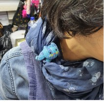 고양이 브로치 뱃지 퀼트수작업품 스카프고정핀/고양이브로치/수공예품/퀼트천/스카프걸이/스카프링/브로치핀/브로치선물/여친선물/부모님선물/수예품
