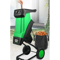 나무 잔가지 파쇄기 분쇄기 절단기 2400W, 2400W 분쇄기 + 10m 전선