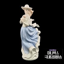 미나박스 도자기 피겨린 야드로인형 장식 인형 2, 3.모자바람드레스여인
