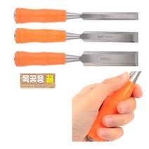 [풀리줄리] 목재 나무 우드 목공 전용 끌 공예품 조각 가구 셀프 리폼 깍기 다듬기 우수 절삭력 그립감 소, 03 / 옵션_대