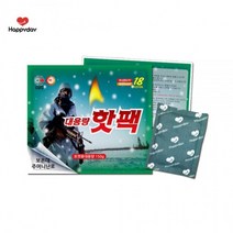 [매너티] 핫팩 해피데이 150g 대용량 군용핫팩 손난로 낱개 1개, 쿠팡 다팔자 단품 1개