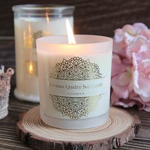 비단장이 프리미엄 아로마 소이캔들, 포장안함/면심지, 러브스펠, 210ml