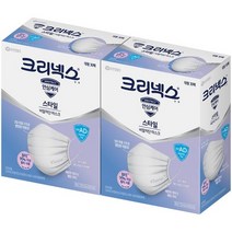 크리넥스 스타일 비말차단 마스크 대형 30매입 x 2