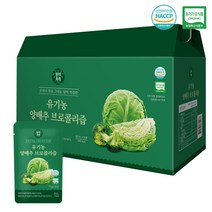 몸애쏙쏙 유기농 양배추브로콜리즙 NFC착즙 100%, 30포 x 1박스