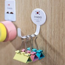 부착식행거 철사후크 벽고정행거 벽고정후크, 원형, 기본