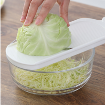 국산 스텐 양배추 야채 채칼(안전홀드포함), 1개