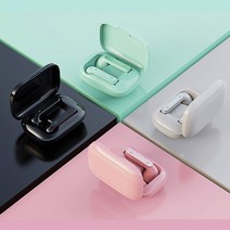 DOXX TWS 컬러 블루투스 이어폰 DX-TWScolor, 블랙