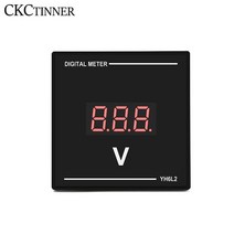 전압계 6L2/99T1 디지털 전류계 AC 50-500V 전압 테스터 220V 380V, YH6L2-DV, 02 YH6L2-DV
