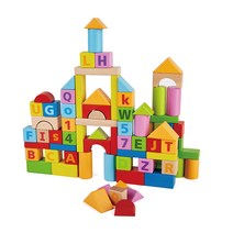 숫자알파벳원목블록세트(80PCS), 단품