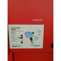 2122 아토믹 헬멧 세이버 바이저 보아시스템 ATOMIC SAVOR VISOR STEREO AN5005714, 미디움