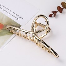 수스다 여신st 꼬임 메탈 집게핀 무광 유광 올림머리 헤어집게핀