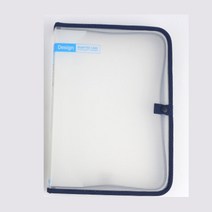 A4 단추 똑딱이형 플라스틱 서류파일철 종이파우치 문서정리보관함 부동산계약서 정부화일